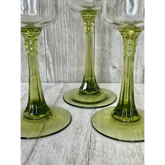 Vintage PartyLite Radiant Glow Stemmed Trio Candle Holders Set of 3 - Picture 4 of 5